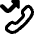 Missed Call Icon from Core Remix Set