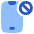 Phone App Blocking Icon from Plump Flat Set