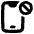 Phone App Blocking Icon from Plump Solid Set