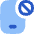 Phone App Blocking Icon from Flex Flat Set