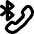 Phone Call Bluetooth Speaker Icon from Core Remix Set