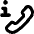 Phone Call Caller Id Information Center Icon from Core Remix Set