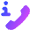Phone Call Caller Id Information Center Icon from Core Gradient Set