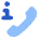 Phone Call Caller Id Information Center Icon from Core Flat Set