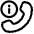 Phone Call Caller Id Information Center Icon from Plump Line Set
