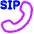 Phone Call Dialer Sip Icon from Plump Neon Set
