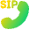 Phone Call Dialer Sip Icon from Plump Gradient Set