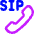 Phone Call Dialer Sip Icon from Core Neon Set