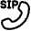 Phone Call Dialer Sip Icon from Plump Line Set