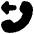 Phone Call Forwarded Icon from Plump Solid Set