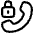 Phone Call Locked Icon from Plump Line Set