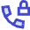 Phone Call Locked Icon from Sharp Duo Set