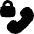 Phone Call Locked Icon from Flex Solid Set