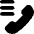 Phone Call Log History Icon from Core Solid Set