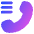 Phone Call Log History Icon from Plump Gradient Set