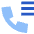 Phone Call Log History Icon from Sharp Flat Set