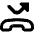 Phone Call Missed Icon from Core Remix Set