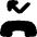 Phone Call Missed Icon from Flex Solid Set