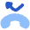 Phone Call Missed Icon from Plump Flat Set