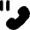 Phone Call Pause Icon from Flex Solid Set