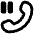 Phone Call Pause Icon from Plump Remix Set