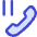 Phone Call Pause Icon from Core Duo Set