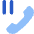 Phone Call Pause Icon from Core Flat Set