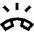 Phone Call Ring Volume Icon from Sharp Line Set