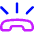 Phone Call Ring Volume Icon from Core Neon Set