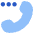 Phone Call Setting Icon from Plump Flat Set