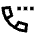 Phone Call Setting Icon from Sharp Line Set