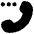 Phone Call Setting Icon from Plump Solid Set