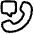 Phone Call Voicemail Message Icon from Plump Line Set
