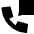 Phone Call Voicemail Message Icon from Sharp Solid Set
