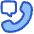 Phone Call Voicemail Message Icon from Plump Duo Set