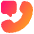 Phone Call Voicemail Message Icon from Plump Gradient Set