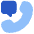 Phone Call Voicemail Message Icon from Plump Flat Set