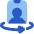 Phone Camera Front Icon from Plump Flat Set