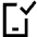 Phone Check Confirm Icon from Sharp Line Set