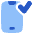 Phone Check Confirm Icon from Plump Flat Set