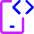 Phone Developer Mode Icon from Core Neon Set