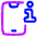 Phone Device Information Icon from Plump Neon Set