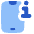 Phone Device Information Icon from Plump Flat Set