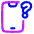 Phone Device Unknown Icon from Plump Neon Set