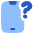 Phone Device Unknown Icon from Plump Flat Set