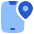 Phone Location Icon from Plump Flat Set