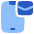 Phone Mail Icon from Plump Flat Set