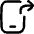 Phone Mobile Screen Share App Shortcut Icon from Flex Line Set
