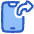 Phone Mobile Screen Share App Shortcut Icon from Plump Duo Set