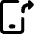Phone Mobile Screen Share App Shortcut Icon from Core Remix Set